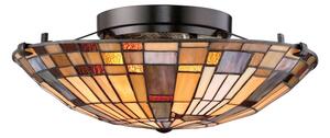 Quoizel QZ-INGLENOOK-F-SMALL-Stropní svítidlo INGLENOOK 2xE27/60W/230V pr.40,7cm