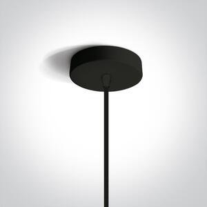 ONE-light Závěsné svítidlo Cony černá/mosaz E27 12W