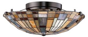 Quoizel QZ-INGLENOOK-F-SMALL-Stropní svítidlo INGLENOOK 2xE27/60W/230V pr.40,7cm