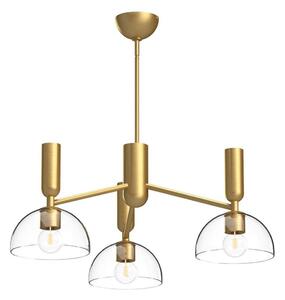 Alora Mood ALM-JUDE3-GD-CL - Lustr na tyči JUDE 3xE27/60W/230V mosaz