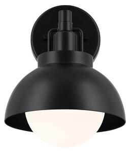 Kichler KL-NIVA-1W-1P-BK - Nástěnná lampa NIVA 1xE27/40W/230V černá