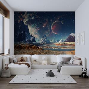 Fototapeta Dobrodružství na cizí planetě, Fototapety - Muralas.cz