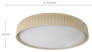 Brilagi - LED Stropní svítidlo LUCIA LED/24W/230V pr. 31 cm béžová