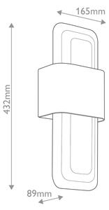 Kichler KL-SERENE-LED-W-NBR - LED Nástěnné svítidlo SERENE LED/16W/230V mosaz