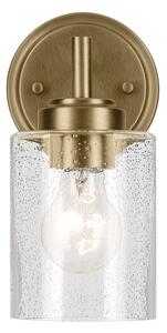 Kichler KL-WINSLOW-1W-NBR - Nástěnná lampa WINSLOW 1xE27/60W/230V mosaz