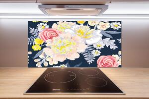 Panel do kuchyně Květinový vzor pksh-122966276