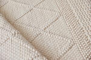 Diamond Carpets koberce Ručně vázaný kusový koberec Geneva DE 7951 White Mix ROZMĚR: 80x150