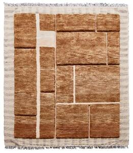 Diamond Carpets koberce Ručně vázaný kusový koberec Filippo DESP P113 Brown Mix ROZMĚR: 80x150