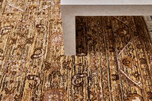 Diamond Carpets koberce Ručně vázaný kusový koberec Babylon DESP HK20 Camel Mix - 300x400 cm