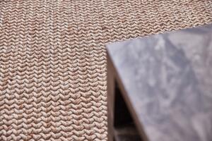 Ručně vázaný kusový koberec Sigma Sand DESP P106 Brown Mix-140x200