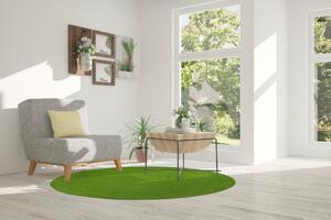 Vopi koberce Kusový koberec Eton zelený 41 kruh - 400x400 (průměr) kruh cm