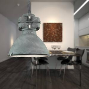 Anouk - závěs. lampa vintage skleněný difuzor L06