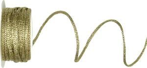 Dekorační provázek SPIKA GOLD zlatý 2mm x 3m (6,- Kč/m)