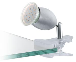 Eglo 93119 - LED lampa s klipem BANNY 1 1xGU10/3W/230V