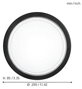 Eglo 83159 - Stropní svítidlo PLANET 1 1xE27/60W/230V