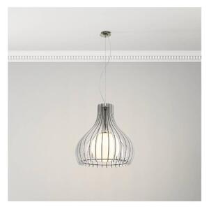 Eglo 96211 - Lustr na lanku TINDORI 1xE27/60W/230V pr. 50 cm bílá