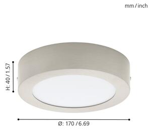 Eglo 78213 - LED Stropní svítidlo FUEVA LED/10,9W/230V