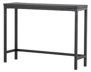 Odkládací stolek Rise, černá, 110x30