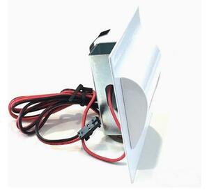 LED Schodišťové svítidlo DECORUS LED/1,2W/12V 3000K bílá