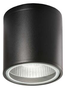 Ideal Lux - Venkovní bodové svítidlo GUN 1xGU10/28W/230V pr. 11 cm IP55 černá