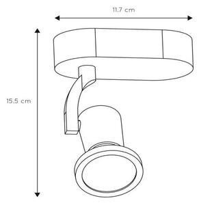 Lucide 11903/05/31 - LED bodové svítidlo JASTER-LED 1xGU10/5W/230V bílé