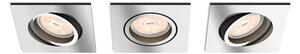Philips 50403/11/PN - SADA 3x Podhledové svítidlo DONEGAL 1xGU10/5,5W/230V