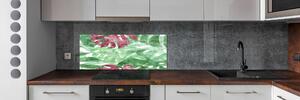 Skleněný panel do kuchynské linky Monstera pksh-124503126