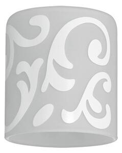 Eglo 90257 - Stínidlo MY CHOICE bílá ornament E14 pr. 7 cm