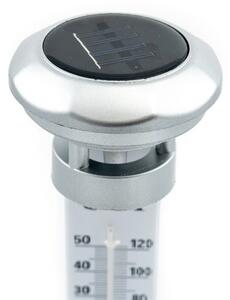 Grundig 89640 - LED Solární lampa s teploměrem LED/1,2V 600 mAh IP44