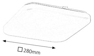 Rabalux 2286 - LED Stropní svítidlo ROB LED/20W/230V hranatý
