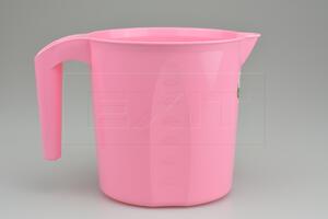OEM Plastový džbán s odměrkou POLY TIME (1.4l) - Světle růžový