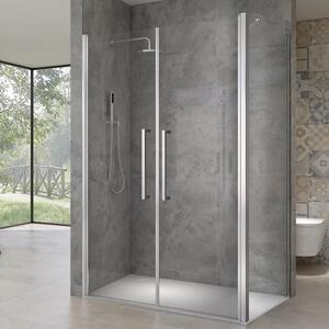 HANY COMBI 80x80 Čiré Sprchová zástěna čtvercová