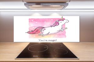 Panel do kuchyně Růžový jednorožec pksh-125196230