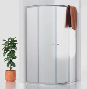 POINT 80x80 Grape Čtvrtkruhová sprchová zástěna