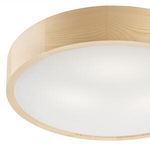 Stropní svítidlo NATURAL 3xE27/60W/230V pr. 47,5 cm borovice