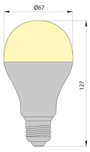 LED Žárovka LEDSTAR ECO E27/10W/230V 3000K