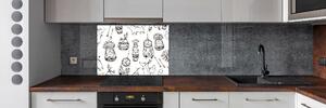 Panel do kuchyně Indiánské sovy pksh-125522671