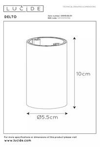 Lucide 09915/06/31 - LED Stmívatelné bodové svítidlo DELTO 1xGU10/5W/230V bílá