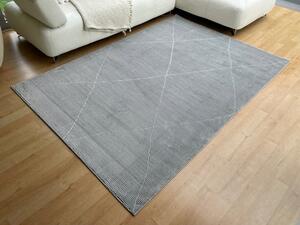 Vopi | Kusový koberec Zurich 1903 grey - 80 x 150 cm