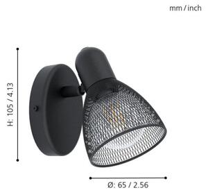 Eglo 98621 - Nástěnné bodové svítidlo CAROVIGNO 1xE14/28W/230V