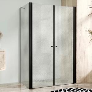 BETA COMBI Black 90x80 Grape Obdélníkový sprchový kout bez vaničky