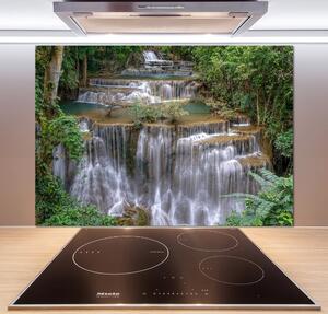 Panel do kuchyně Vodopád v lese pksh-126131664