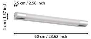 Eglo 98443 - LED Koupelnové osvětlení zrcadla TRAGACETE LED/16W/230V IP44