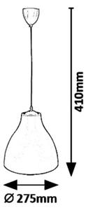 Rabalux 5060 - Lustr na lanku MORRIS 1xE27/40W/230V