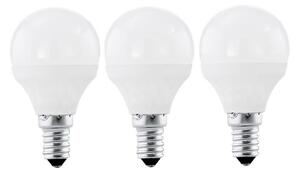 Eglo 10698 - SADA 3x LED Žárovka E14/4W/230V 320lm 3000K