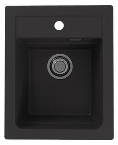 ALVEUS 1139771 - Kuchyňský dřez ATROX 50x40 cm granit/černá