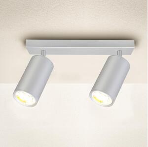 Brilagi - Koupelnové bodové svítidlo SELE 2xGU10/30W/230V IP44 stříbrná