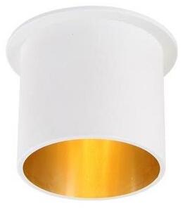 Rámeček pro podhledové svítidlo MOLO 1xGU10/GU5,3/MR16/50W/230V/12V bílá/zlatá