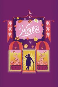 Umělecký tisk Wonka - Candy Store, (26.7 x 40 cm)