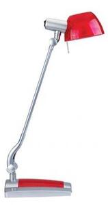 Stolní lampa GINEVRA 1xG9/40W/230V červená
